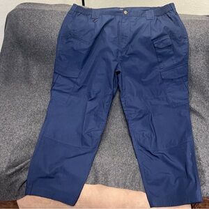 CQR men's navy blue ripstop performance pants.